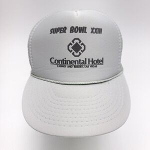 Super Bowl 23 XXIII Trucker Hat San‎ Francisco 49ers Cap Snapback NFL